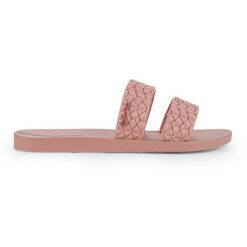 Klapki damskie Ipanema Renda II. Czerwone klapki Ipanema, bez wzorów, bez obcasa. Za 79.99 zł.