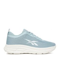 Buty do biegania Reebok. Niebieskie obuwie sportowe Reebok, bez zapięcia, do biegania. Za 249.99 zł.