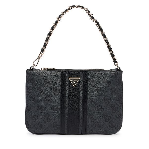 Torebka Guess. Szare kopertówki Guess, z aplikacjami, bez dodatków. Za 264.99 zł.