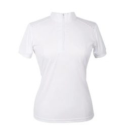 Damska koszulka polo na zawody Harry's Horse Brighton. Białe bluzki HARRYS HORSE, s, bez wzorów, eleganckie, bez kołnierzyka, bez ramiączek. Za 171.00 zł.