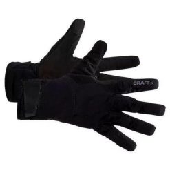 Rękawice Craft pro insulate race. Czarne rękawiczki Craft, bez wzorów, sportowe. Za 255.50 zł.