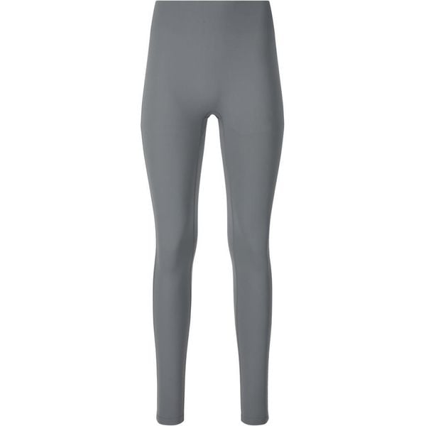 Damskie legginsy Athlecia Eman. Szare legginsy Athlecia, bez wzorów, z materiału. Za 236.00 zł.
