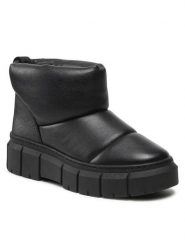Lasocki Botki EST-DARIA-11 Czarny. Czarne botki Lasocki, bez wzorów, ze skóry, bez obcasa, na płaskiej podeszwie, bez zapięcia. Za 269.99 zł.