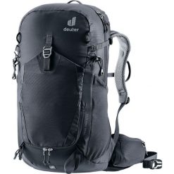 Plecak damski Deuter Trail Pro 31 SL - black. Czarne plecaki Deuter, bez wzorów. Za 770.99 zł.
