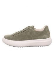 Legero Skórzane sneakersy "Jump" w kolorze khaki rozmiar: 39. Brązowe trampki Legero, bez wzorów, bez zapięcia. Za 251.45 zł.