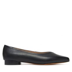 Baleriny Lasocki. Czarne baleriny Lasocki, bez wzorów, bez obcasa. Za 189.99 zł.
