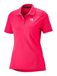 Gonso Koszulka polo rowerowa "Adventure" w kolorze różowym rozmiar: 36. Różowe koszulki polo Gonso, bez wzorów, z materiału, bez kołnierzyka, bez ramiączek. Za 92.42 zł.