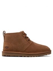 Ugg Trzewiki W Neumel 1094269 Brązowy. Brązowe botki UGG, bez wzorów, ze skóry, bez obcasa, na płaskiej podeszwie, bez zapięcia. Za 729.99 zł.