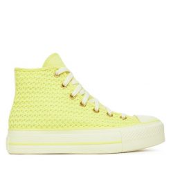Trampki Converse. Fioletowe trampki Converse, bez wzorów, bez zapięcia. Za 329.99 zł.