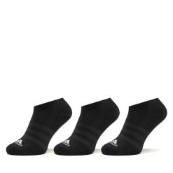 Skarpety krótkie adidas. Czarne skarpety Adidas, bez wzorów. Za 49.99 zł.