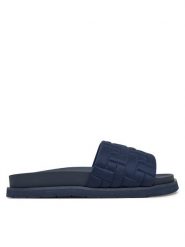 Gant Klapki 30507939 Granatowy. Niebieskie klapki GANT, bez wzorów, z materiału, bez obcasa. Za 189.99 zł.