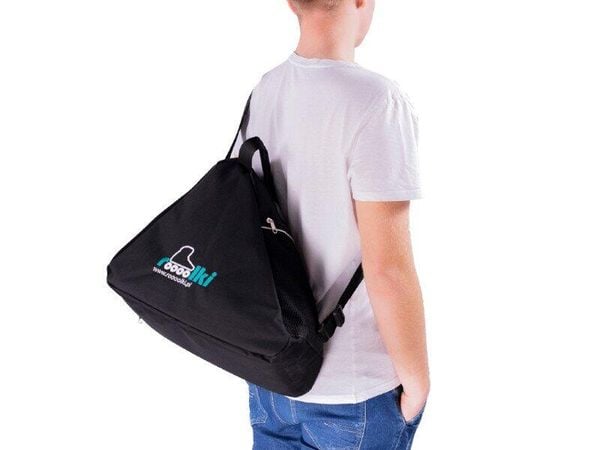 Torba / pokrowiec na rolki Bag Skate&Go 2020. Czarne torby na ramię Rollerblade, bez wzorów, z materiału, na ramię, bez dodatków. Za 74.00 zł.