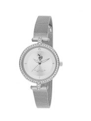 U.S. Polo Assn. Zegarek kwarcowy w kolorze srebrnym rozmiar: onesize. Szare, analogowe zegarki U.S. Polo Assn., metalowe. Za 165.99 zł.