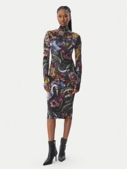Just Cavalli Sukienka koktajlowa 81PAO942 JS566 Kolorowy Slim Fit. Sukienki Just Cavalli, bez wzorów, z syntetyku, wizytowe, bez kołnierzyka, bez ramiączek. Za 1,197.99 zł.