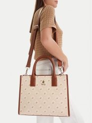 Beverly Hills Polo Club Torebka CEO-BHPC-S-004-07 Écru. Torebki klasyczne Beverly Hills Polo Club, bez wzorów, z materiału, bez dodatków. Za 269.99 zł.