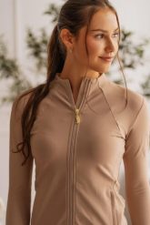 Bluza techniczna z zamkiem JD ATTACK Elite. Brązowe bluzy JD ATTACK, l, bez wzorów, z materiału, bez kaptura. Za 269.00 zł.