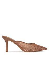 Aldo Klapki Mera 14241568 Brązowy. Brązowe klapki Aldo, bez wzorów, z materiału, bez obcasa. Za 419.99 zł.