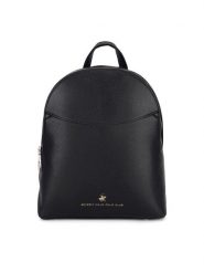 Beverly Hills Polo Club Plecak BHPC-C-007-07 Czarny. Czarne plecaki Beverly Hills Polo Club, bez wzorów, z tworzywa sztucznego. Za 219.99 zł.