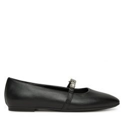 Baleriny Gabor. Czarne baleriny Gabor, bez wzorów, bez obcasa. Za 389.99 zł.