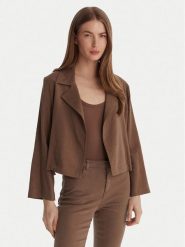 Marella Koszula Palchi 2613041015 Brązowy Regular Fit. Brązowe koszule Marella, bez wzorów, z wiskozy, bez kołnierzyka, bez ramiączek. Za 1,169.00 zł.