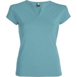Koszulka Damska Belice. Niebieskie bluzki ROLY, xl, bez wzorów, sportowe, bez kołnierzyka, bez ramiączek. Za 52.99 zł.