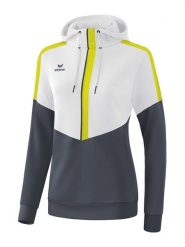 Erima Bluza "Squad" w kolorze antracytowo-białym rozmiar: 44. Białe bluzy Erima, bez wzorów, z kapturem. Za 96.95 zł.