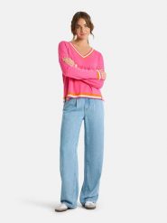 LIEBLINGSSTÜCK Sweter "Malin" w kolorze różowym rozmiar: 46. Różowe swetry LIEBLINGSSTÜCK, bez wzorów, z bawełny, bez ramiączek. Za 316.95 zł.