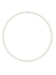 Pearl Addict Naszyjnik z perłami w kolorze białym - dł. 42 cm rozmiar: onesize. Białe naszyjniki Pearl Addict, z perłą, srebrne. Za 347.99 zł.