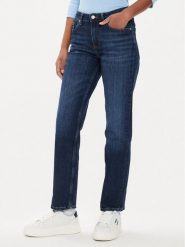Tommy Hilfiger Jeansy Classic WW0WW42203 Granatowy Straight Fit. Niebieskie jeansy TOMMY HILFIGER, bez wzorów. Za 219.99 zł.