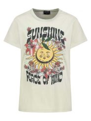 Sublevel Koszulka w kolorze żółtym rozmiar: XS. Żółte bluzki Sublevel, xs, bez wzorów, bez kołnierzyka, bez ramiączek. Za 52.17 zł.