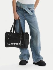 G-Star Raw Torebka CEO-XC8971 Czarny. Czarne shopper G-Star Raw, bez wzorów, z materiału, retro, bez dodatków. Za 199.99 zł.