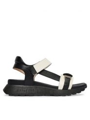 Hispanitas Sandały CHV264679 C004 Beżowy. Brązowe sandały Hispanitas, bez wzorów, ze skóry, bez obcasa, na płaskiej podeszwie, bez zapięcia. Za 609.99 zł.