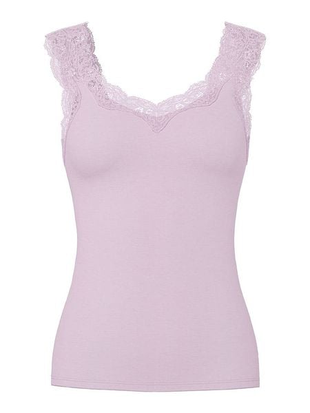 Pieces Top "Pcbarbera" w kolorze jasnoróżowym rozmiar: XL. Różowe topy Pieces, xl, bez wzorów, z koronki, bez kołnierzyka, bez ramiączek. Za 42.95 zł.