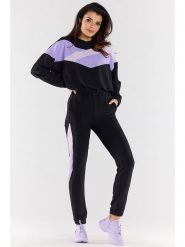 Awama Spodnie dresowe w kolorze czarnym rozmiar: L. Czarne spodnie dresowe Awama, l, bez wzorów, z dresówki. Za 107.99 zł.