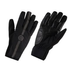 Winter Rain Gloves Commuter. Czarne rękawiczki AGU, bez wzorów, z materiału, sportowe. Za 378.50 zł.