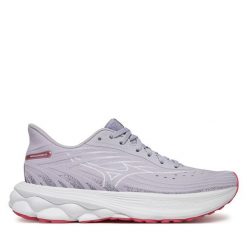 Buty do biegania Mizuno. Czerwone obuwie sportowe Mizuno, bez zapięcia, do biegania, mizuno wave. Za 409.99 zł.