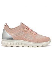 Geox Sneakersy "Spherica" w kolorze jasnoróżowym rozmiar: 37. Różowe trampki Geox, bez wzorów, bez zapięcia. Za 289.95 zł.