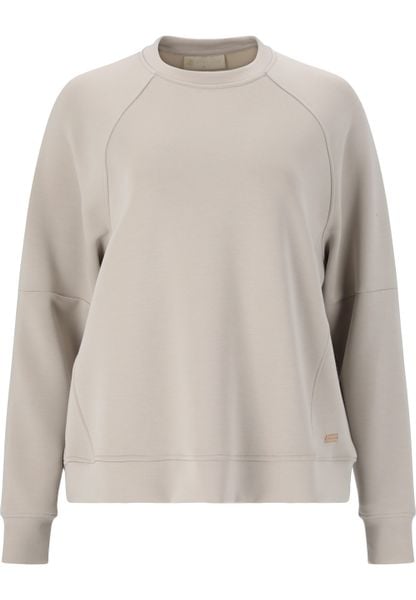Bluza damska Athlecia Jacey. Brązowe bluzy ENDURANCE, bez wzorów, z materiału, bez kaptura. Za 233.00 zł.