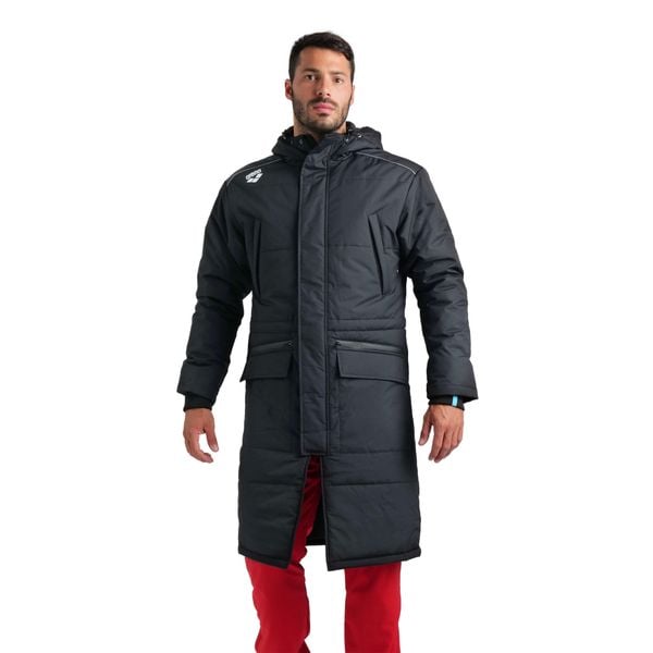 Parka Arena Team Solid. Szare parki Arena, na zimę, l, z materiału, klasyczne, z kapturem. Za 719.50 zł.