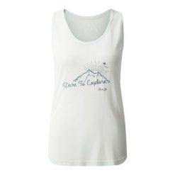 Vest Top Damski Z Górą Harmonic. Niebieskie topy Dare 2b, bez wzorów, bez kołnierzyka, bez ramiączek. Za 43.99 zł.