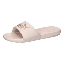Klapki damskie Puma Cool Cat 2.0. Czerwone klapki Puma, bez wzorów, z materiału, bez obcasa. Za 237.00 zł.
