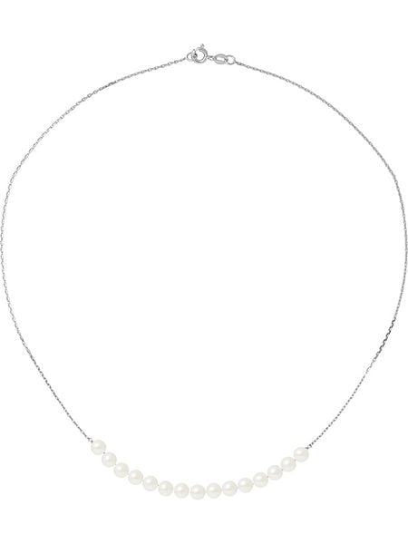 Pearl Addict Złoty naszyjnik z perłami - dł. 42 cm rozmiar: onesize. Białe naszyjniki Pearl Addict, z perłą, złote. Za 630.99 zł.