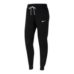 Spodnie Do Biegania Park 20 Fleece Dla Kobiet. Czarne spodnie sportowe Nike, bez wzorów, do biegania. Za 245.99 zł.