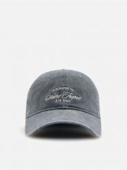 Czapka z daszkiem - szary. Szare czapki Reserved, bez wzorów. Za 59.99 zł.