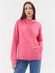 Columbia Bluza Trek™ Graphic Hoodie Czerwony Regular Fit. Czerwone bluzy sportowe Columbia, l, bez wzorów, z bawełny, bez kaptura. Za 149.99 zł.