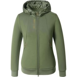 Damska bluza z kapturem zapinana na zamek Covalliero. Zielone bluzy COVALLIERO, m, bez wzorów, z materiału, z kapturem. Za 377.00 zł.