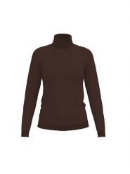 More & More Golf w kolorze ciemnobrązowym rozmiar: 44. Brązowe golfy More & More, bez wzorów, bez ramiączek. Za 152.98 zł.