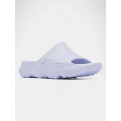 Kapcie damskie Columbia THRIVE REVIVE. Niebieskie obuwie domowe Columbia, bez wzorów, bez zapięcia. Za 239.00 zł.