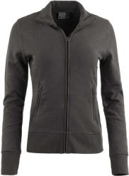 Bluza damska Promodoro Kurtka ze stójką Szara 2xl. Szare bluzy Erima, xl, bez wzorów, z bawełny, bez kaptura. Za 73.68 zł.