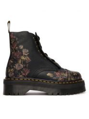 Dr. Martens Trapery Sinclair Decayed Roses Tumbled Nappa DM32050001 Czarny. Czarne trapery i śniegowce Dr. Martens, ze skóry. Za 1,129.00 zł.